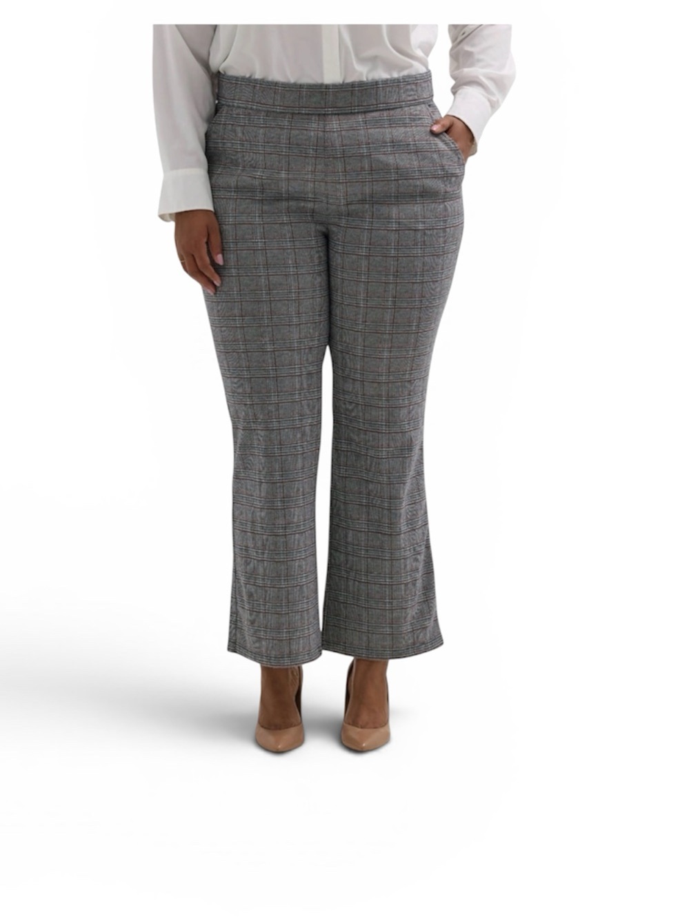 LEE PLUS PULL ON BOOT GLEN PLAID COMFORT PLUS SIXE 3X